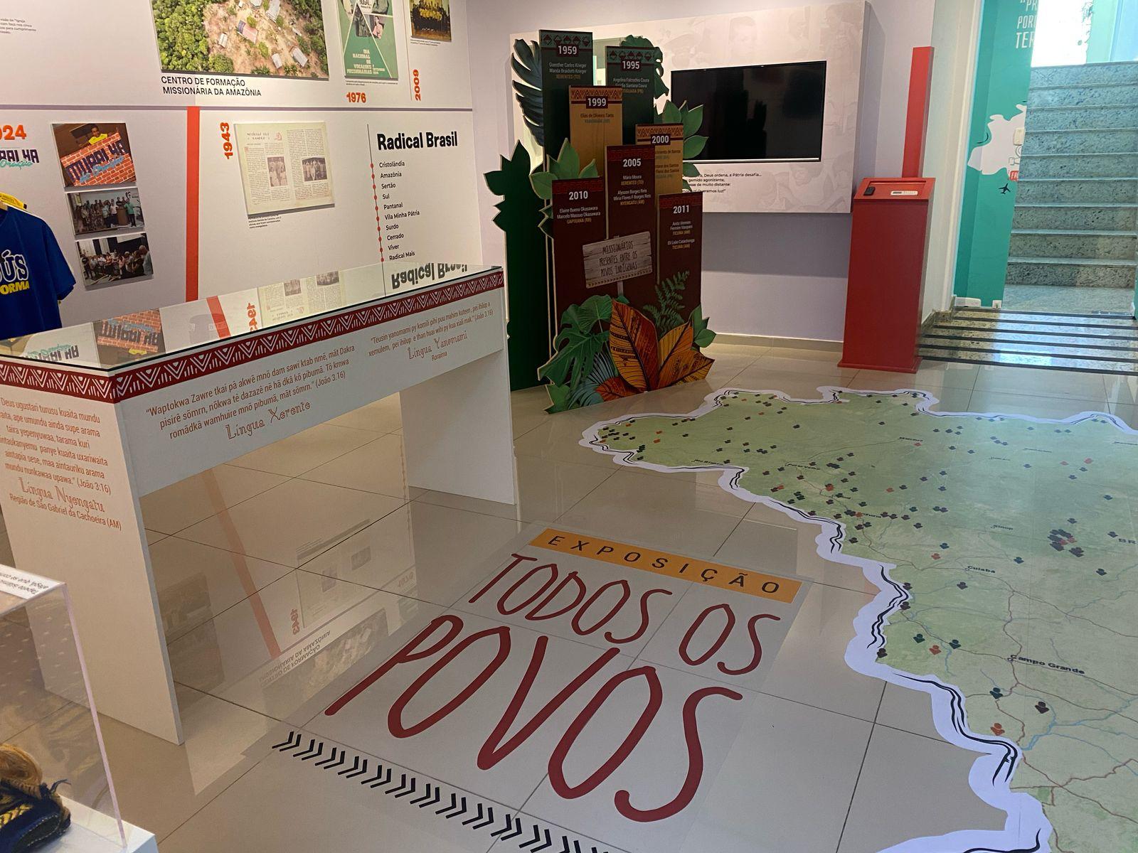 Exposição Todos os Povos: A Trajetória da Evangelização Indígena no Brasil