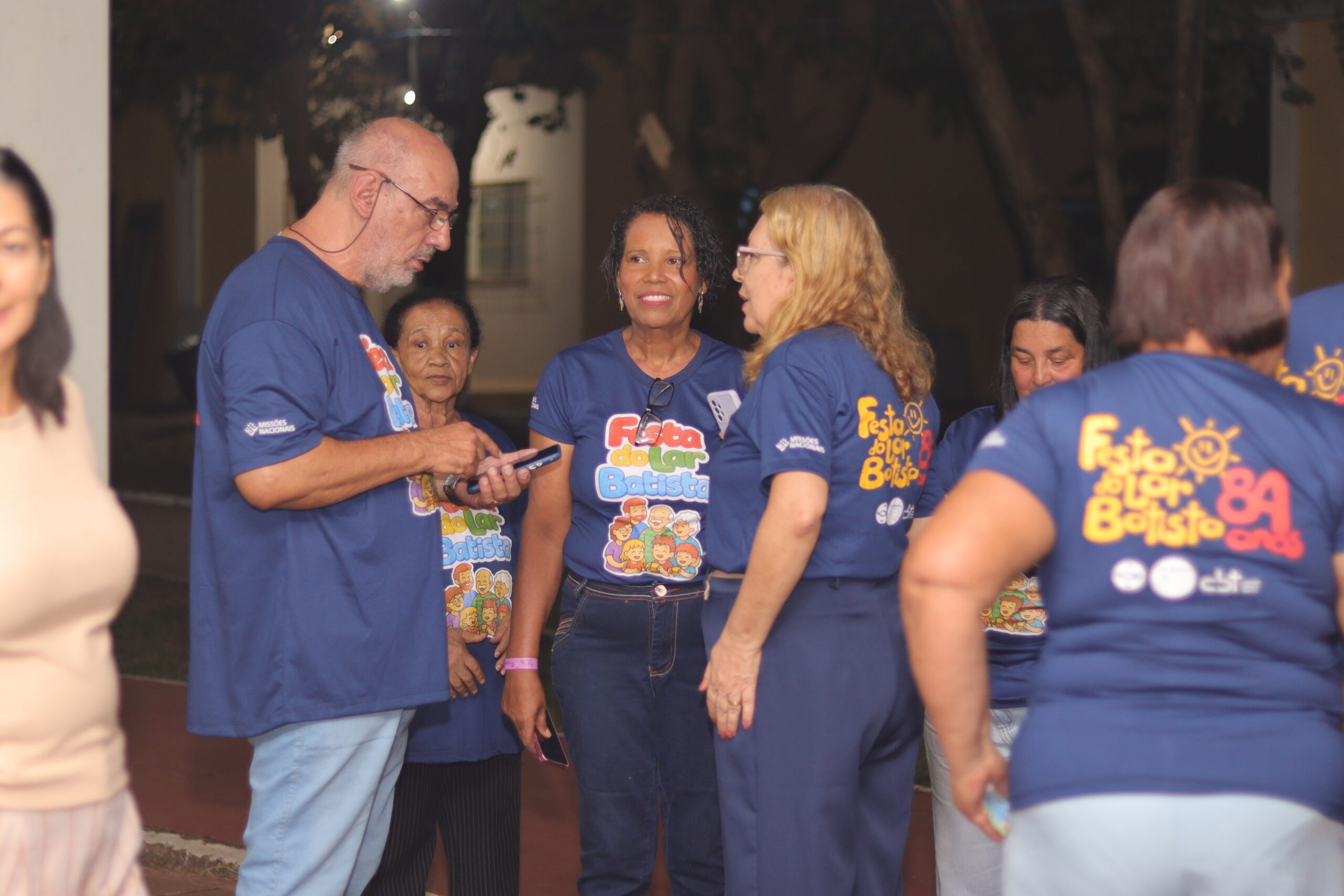 Lar Batista F. F. Soren celebra seus 84 anos!